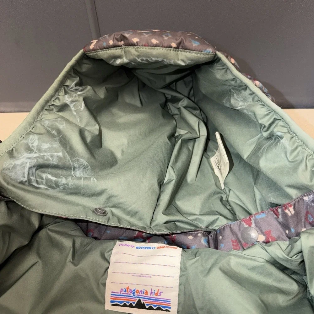 Patagonia‎ Toddler 2T Astropuff Hoody Superior Blue Puffer Full Zip Jacket
